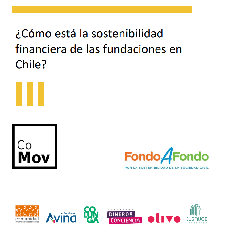 Herramienta del programa FondoAFondo: Presentan resultados de estudio sobre sostenibilidad financiera de las fundaciones en Chile