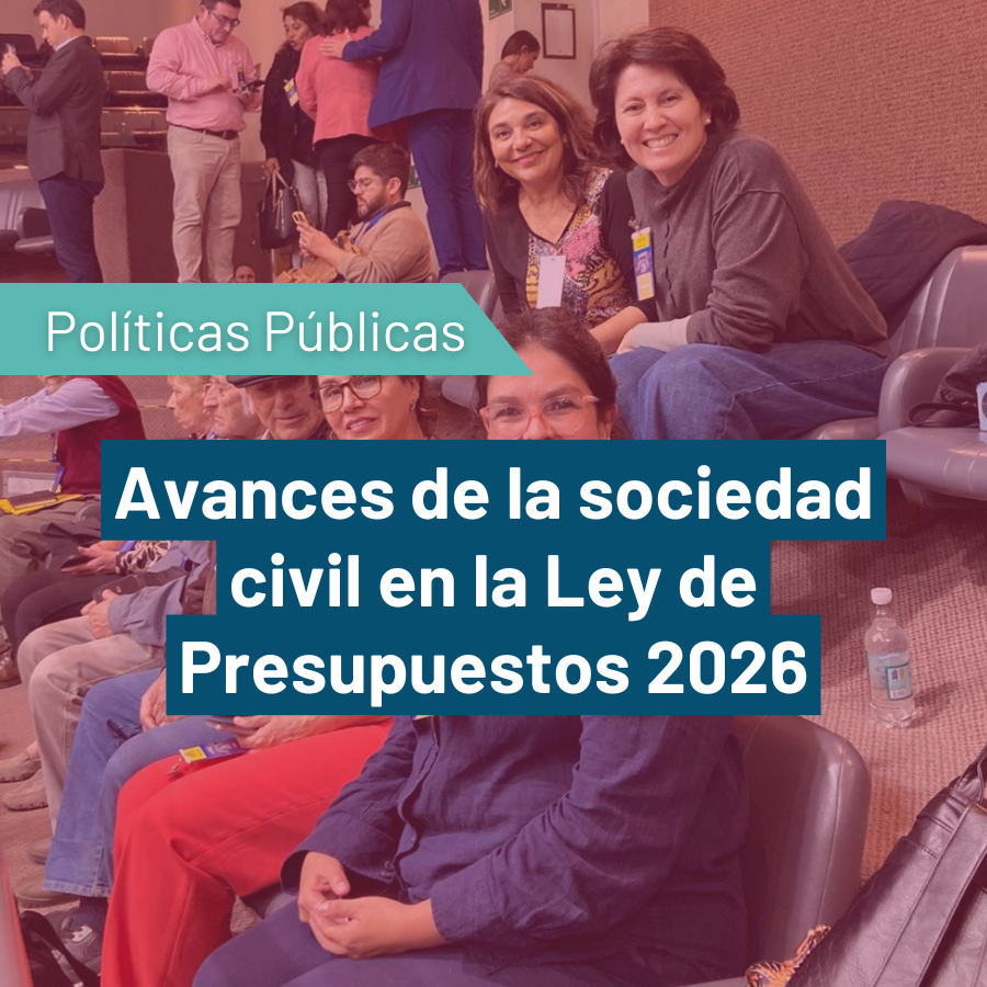 Avances de la sociedad civil en la Ley de Presupuestos 2026